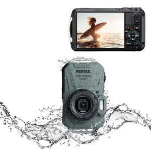 Pentax WG1000 Aparat Foto Compact Subacvatic 16MP Zoom Optic 4x Verde Olive