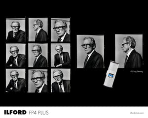 Ilford FP4 PLUS - film negativ alb-negru ingust (ISO 125, 135-36)