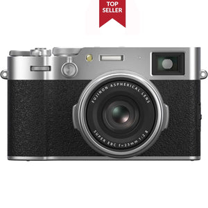 Aparat foto Fujifilm X100VI argintiu Silver cu senzor 40.2MP - Top Seller pe gphoto.ro