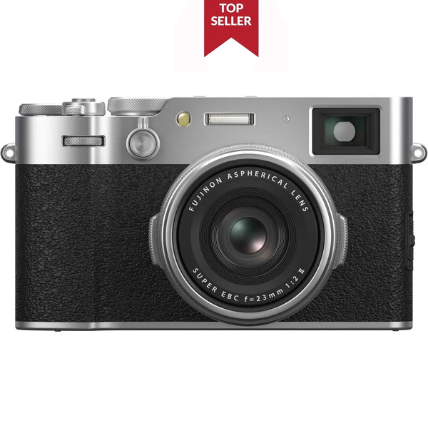 Aparat foto Fujifilm X100VI argintiu Silver cu senzor 40.2MP - Top Seller pe gphoto.ro