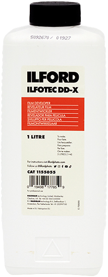 Flacon 1L revelator lichid ILFORD ILFOTEC DD-X pentru film foto alb-negru