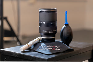 Kit complet de curățare echipament foto și optică LensPen Cleaning Kit White