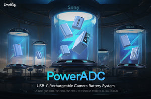 SmallRig 4965 Acumulator Reincarcabil cu USB-C tip NP-FW50 Albastru