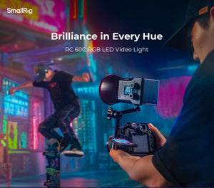 Smallrig 4810 RC 60C Lampa LED RGB 60W cu Suport Acumulator