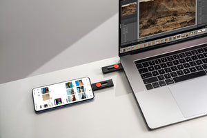 Lexar  Jumpdrive D300 Dual Type-C and Type-A Flash Drive, R130 (USB 3.2) 128GB