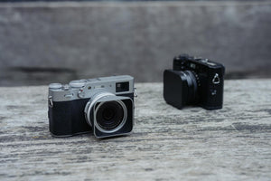 NiSi X100 Series NC UV Filter 49mm + Parasolar și Capac Metalic – Kit dedicat Fujifilm X100