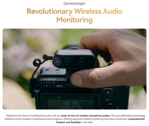 Hollyland LARK MAX 2 Combo + Căști de monitorizare + Camera RX + USB-C RX