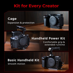 SmallRig  6379 HawkLock Quick Release Cage Kit for Canon EOS R6 V