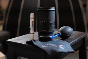 Kit complet de curățare echipament foto și optică LensPen Cleaning Kit White