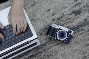 NiSi X100 Series NC UV Filter 49mm + Parasolar și Capac Metalic – Kit dedicat Fujifilm X100