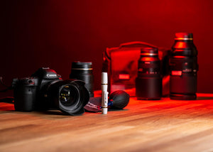 Kit complet de curățare echipament foto și optică LensPen Cleaning Kit White
