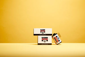 Ilford Ortho Plus Film Alb-Negru Negativ Ingust 35 ISO 80