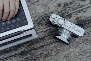 NiSi X100 Series NC UV Filter 49mm + Parasolar și Capac Metalic – Kit dedicat Fujifilm X100