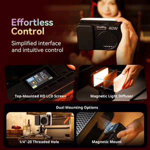 SmallRig 5359 RM 40C Mini Lampa LED RGBWW 40W