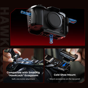 SmallRig  6379 HawkLock Quick Release Cage Kit for Canon EOS R6 V