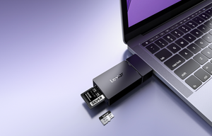 Lexar Cardreader microSD/SD I Dual Slot USB-A/C microSD Card USB 3.1 Reader, up to 255MB/s read