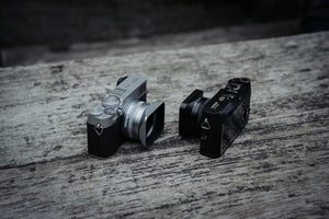 NiSi X100 Series NC UV Filter 49mm + Parasolar și Capac Metalic – Kit dedicat Fujifilm X100