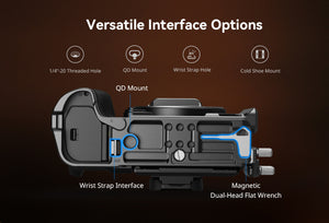 SmallRig  4716 L-Shape Mount Plate for FUJIFILM GFX100S II