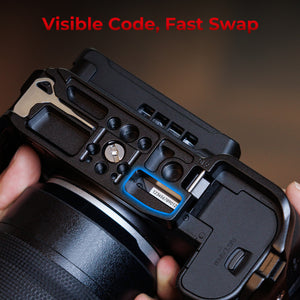 SmallRig  6379 HawkLock Quick Release Cage Kit for Canon EOS R6 V