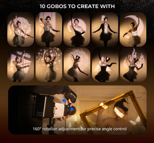 SmallRig 4939 SP-mini Spotlight pentru Lampile RC60 / RC100