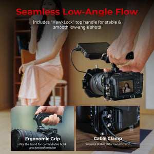 SmallRig  6379 HawkLock Quick Release Cage Kit for Canon EOS R6 V