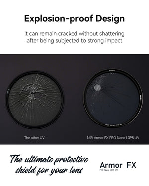 NiSi Armor FX PRO Nano L395 Filtru Protectie UV