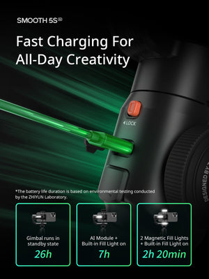 Zhiyun Tech Smooth 5S AI Pro Stabilizator Gimbal