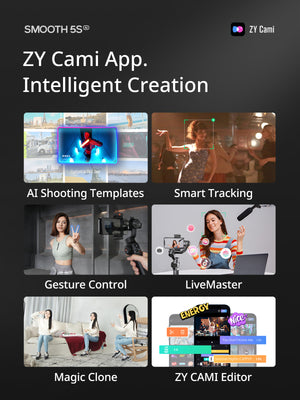 Zhiyun Tech Smooth 5S AI Pro Stabilizator Gimbal