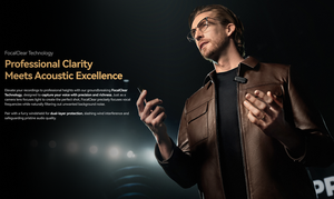 Hollyland LARK MAX 2 Combo + Căști de monitorizare + Camera RX + USB-C RX