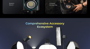 Smallrig 4621 RC 220B Pro Cob Lampa LED Bicolor 220W