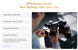 Hollyland LARK MAX 2 Combo + Căști de monitorizare + Camera RX + USB-C RX