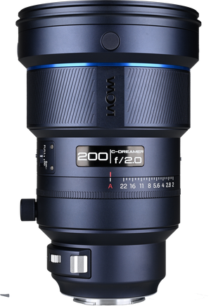 Obiectiv foto Laowa 200mm f/2.0 C-Dreamer cu autofocus disponibil pe gphoto.ro, montură Sony FE, Canon EF și Nikon Z.