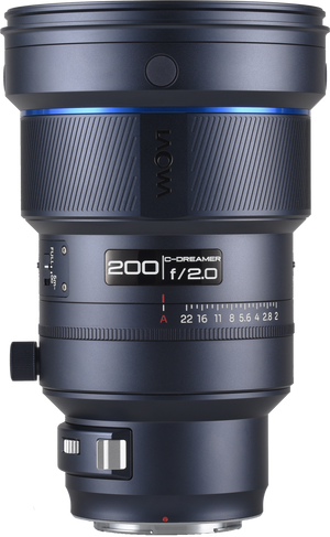 Obiectiv foto Laowa 200mm f/2.0 C-Dreamer cu autofocus disponibil pe gphoto.ro, montură Sony FE, Canon EF și Nikon Z.