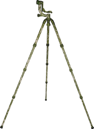 Trepied foto camuflaj Sirui CT-3204 cu cap gimbal CH-20 extins la inaltimea maxima